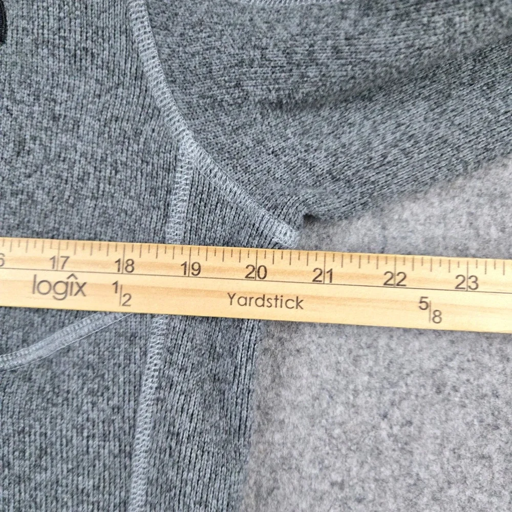 The North Face Gordon Lyons 1/4 Zip Sweatshirt Mens Small Gray Fleece Pullover